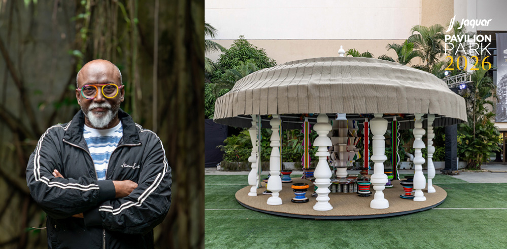 The Pavilion of Conversations at ADFF:STIR Mumbai 2026 makes gathering convivial