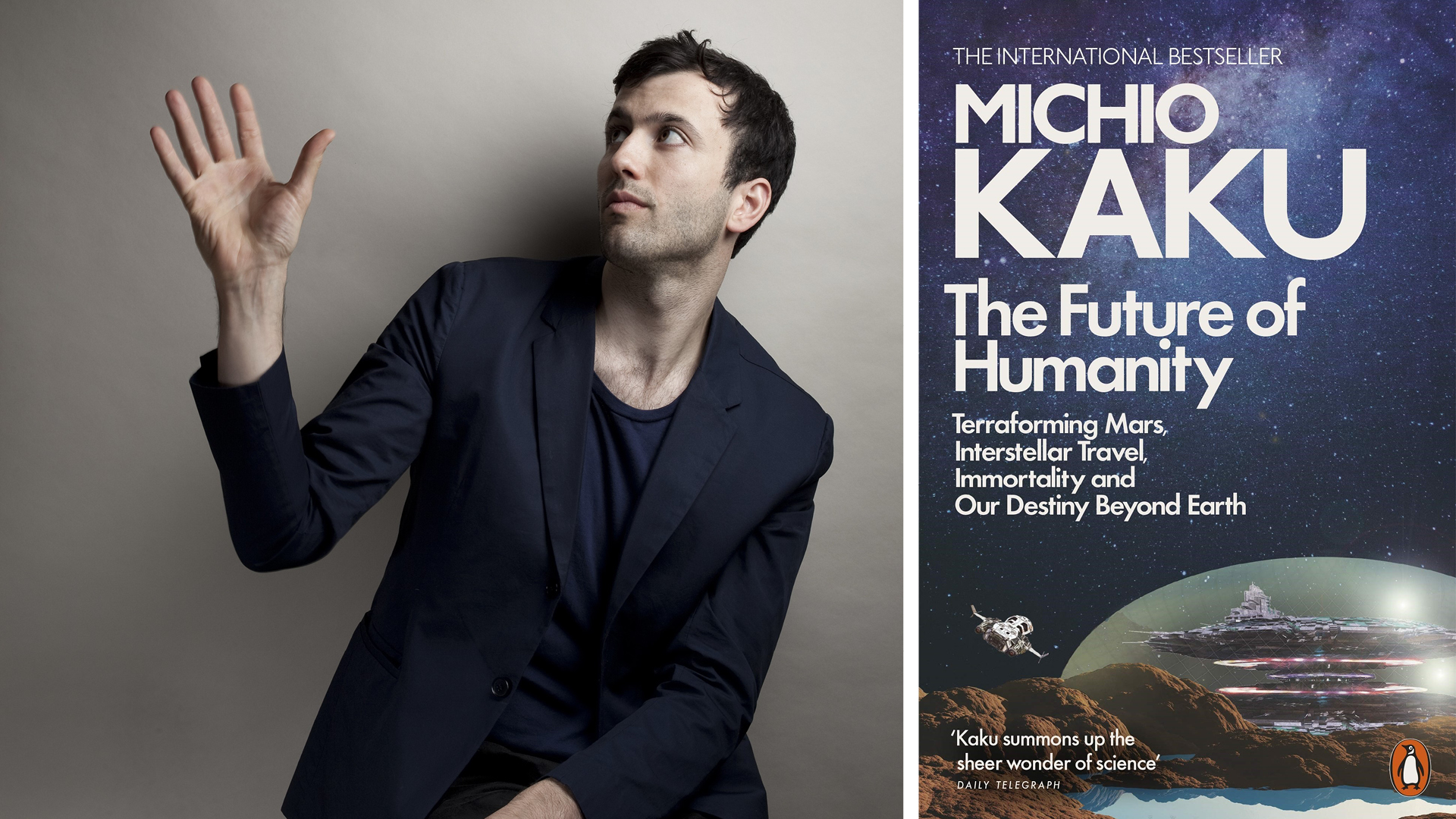 Paul Cocksedge, and the book <i>The Future of Humanity</i>| The Future Of Humanity| Michio Kaku| Paul Cocksedge| STIR