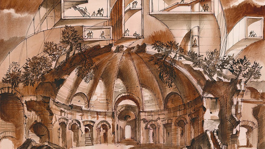 'Sections of the Mind' imparts creative agency to the humble architectural section