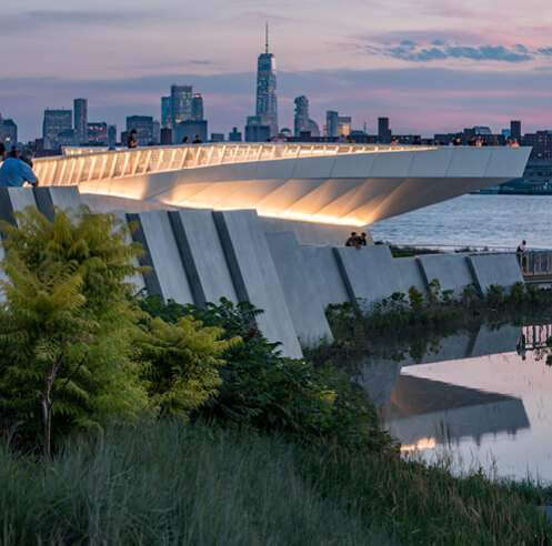 Waste to wonder: waterfront park in New York
