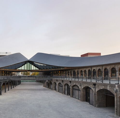 Heatherwick Studio's 'kissing buildings' create a stir in London