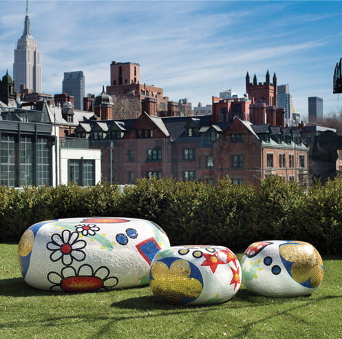 Marcel Wanders reimagines the Pebbles coffee table for Bisazza