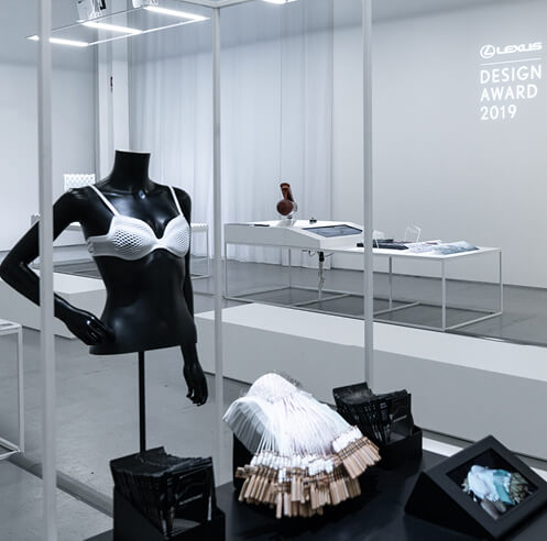 Lexus Design Award 2019, Winner: 'Algorithmic Lace Bra' by Lisa Marks