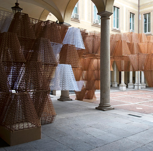 COS & Mamou-Mani collaborate to create a 3D printed bioplastic structure