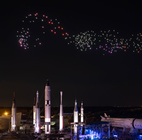 Studio Drift pays tribute to the 50-year milestone of the Apollo 11 mission