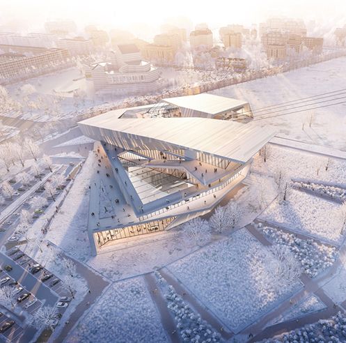 UNStudio designs the first international aerial tramway connecting Russia and China