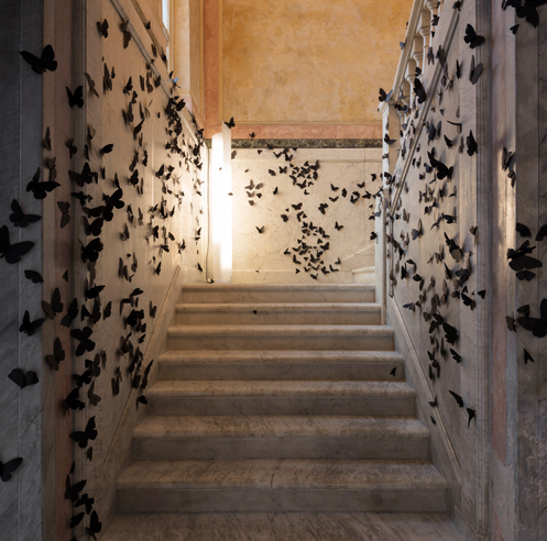 15,000 butterflies take over Fondazione Adolfo Pini for Carlos Amorales&rsquo; exhibition