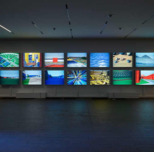 Artist Matt Mullican organises the world in different colours for his solo project