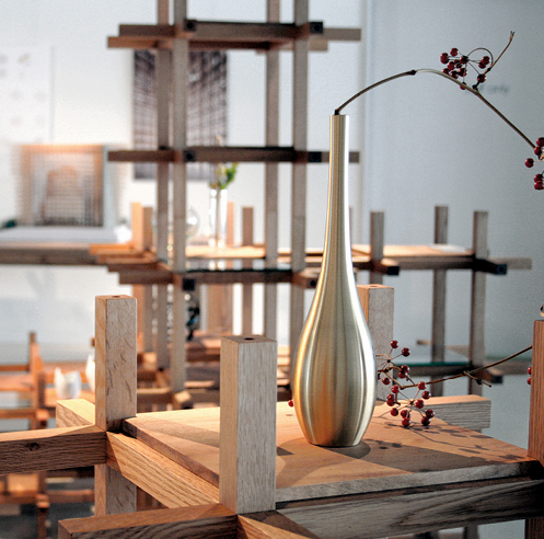 Tradition and Technique &ndash; Chidori furniture by Kengo Kuma 