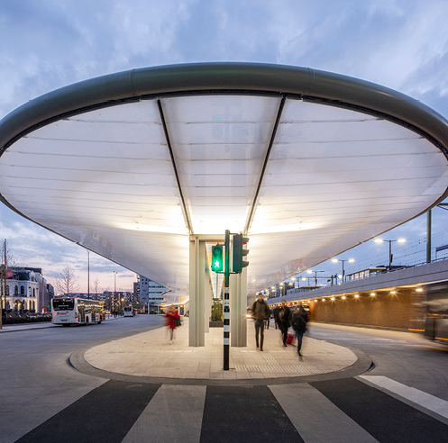 Tilburg's solar-powered bus station shows the way forward for transportation design