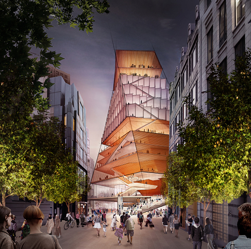 Diller Scofidio + Renfro proposes design for the Centre for Music, London