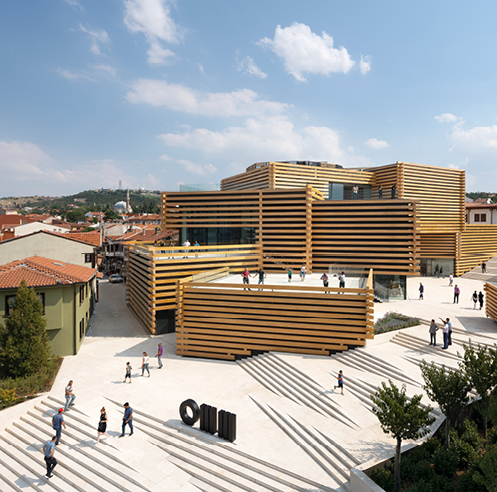 Kengo Kuma's Odunpazari Modern Museum (OMM) marries art, design and history 