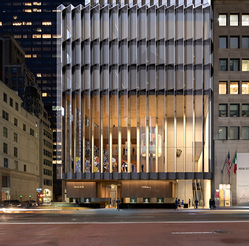 The new Rolex headquarters in New York to be built by David Chipperfield Architects