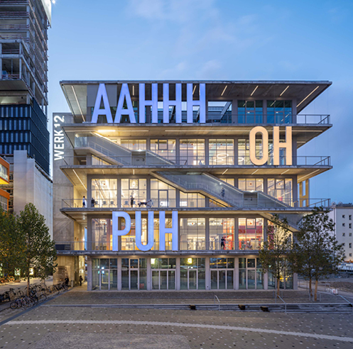 WERK12 by MVRDV 'wows' Munich with expressive artsy elevations