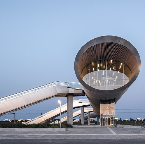 Copenhagen&rsquo;s new transport hub, K&oslash;ge Nord Station, is a developmental landmark