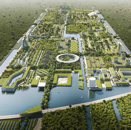 Smart Forest City concept by Stefano Boeri entwines nature and urban fabric in Mexico