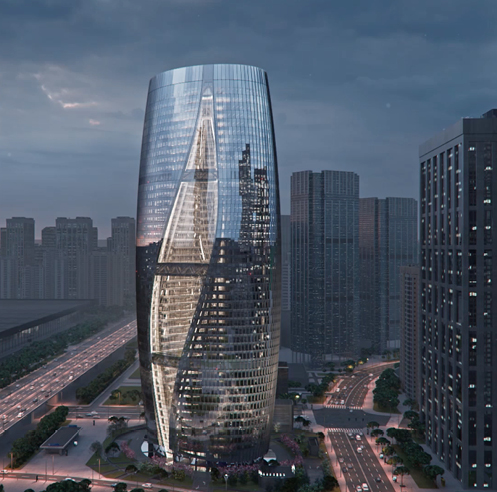 Zaha Hadid Architects' Leeza Soho with the world's tallest atrium, opens in Beijing