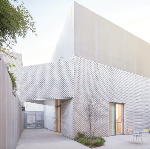 SO-IL designs Amant performing arts centre as an urban oasis in Brooklyn