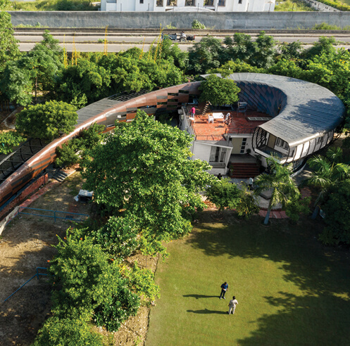 Ant Studio designs Anahat as a conversation between the past and the parametric