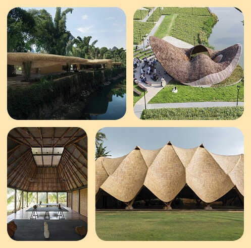 Projects of 2021 that celebrate the inventiveness of bamboo in architecture