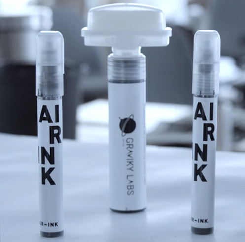 Recycling air pollution into inks: AIR-INK by Graviky Labs