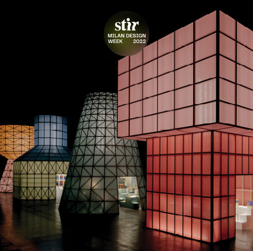 Herm&egrave;s sought lightness through materiality and colours at Salone del Mobile