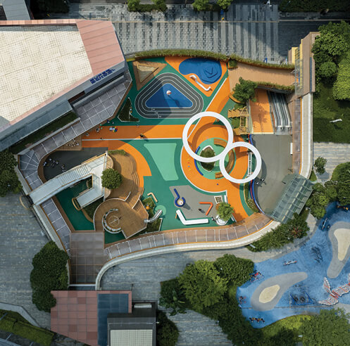Ibobi Super School by VMPDE Design is an institutional paradise for kindergarteners