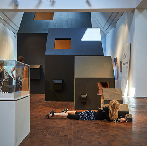 'Space Crazy' creates an architectural playground at the Utzon Center, Denmark