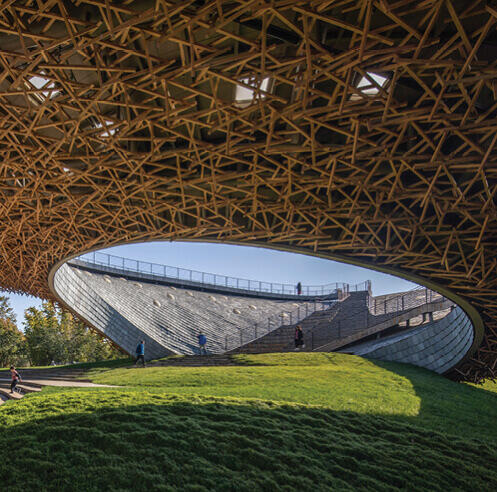 Zhu Pei's performing arts centre in China defies the traditional imagery of theatres