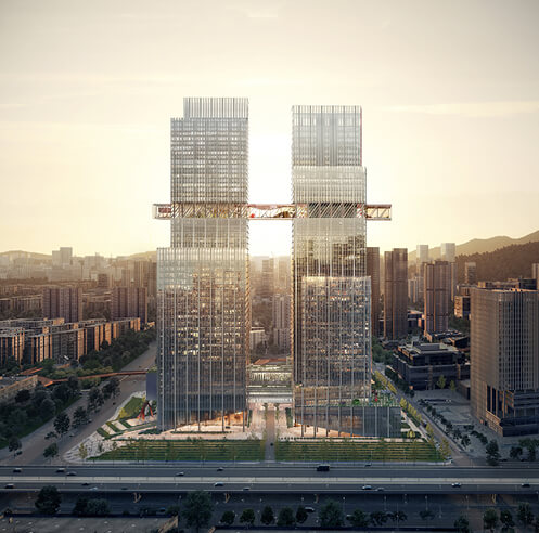 OMA starts construction of CMG Qianhai Global Trade Center in China