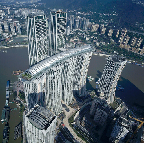 World&rsquo;s highest open-air deck by Safdie Architects welcomes visitors in China