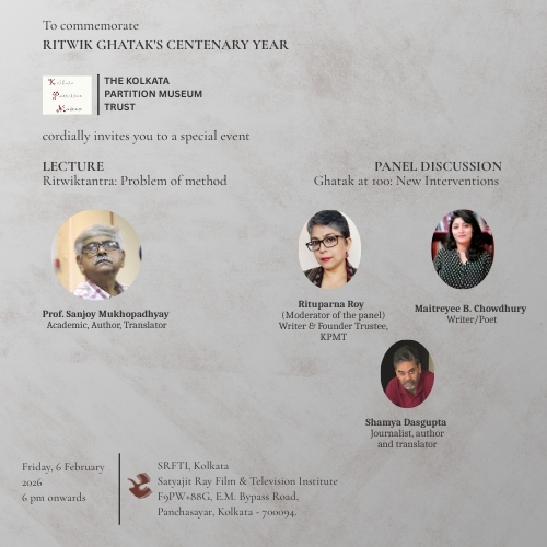 RITWIK GHATAK AT 100: NEW INTERVENTIONS