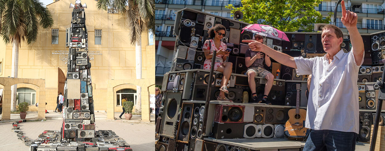 Benoît Maubrey’s sound sculptures are an ‘ohmage’ to the inherent goodness in people Benoît Maubrey’s sound sculptures are an ‘ohmage’ to the inherent goodness in people