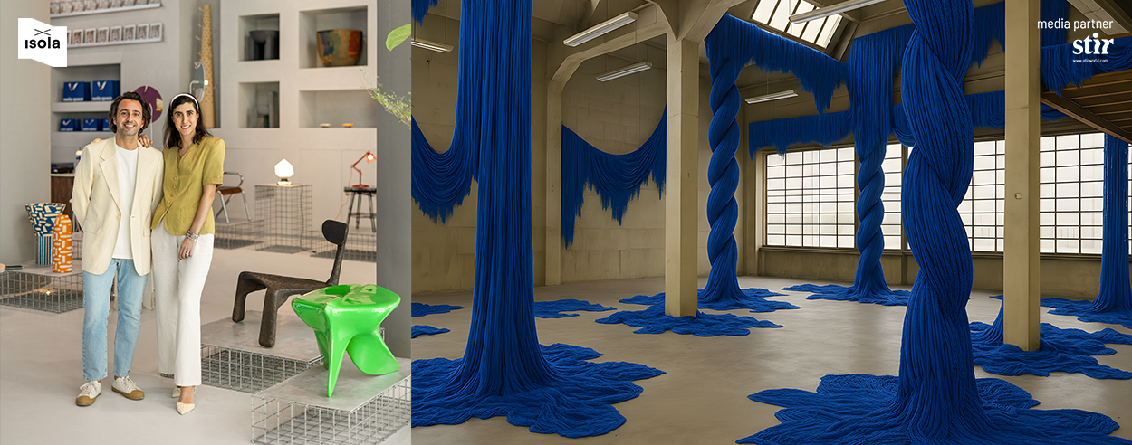 Elif Resitoglu and Gabriele Cavallaro on the evolution of the Isola Design Festival Elif Resitoglu and Gabriele Cavallaro on the evolution of the Isola Design Festival