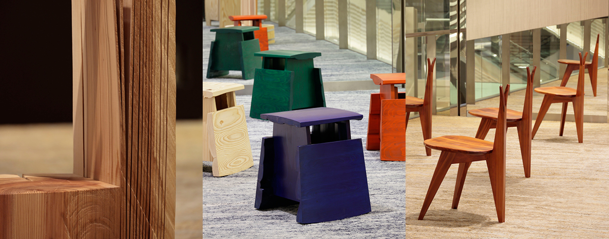 From forest to furniture: six designers, six unique transformations of A Tree From forest to furniture: six designers, six unique transformations of A Tree