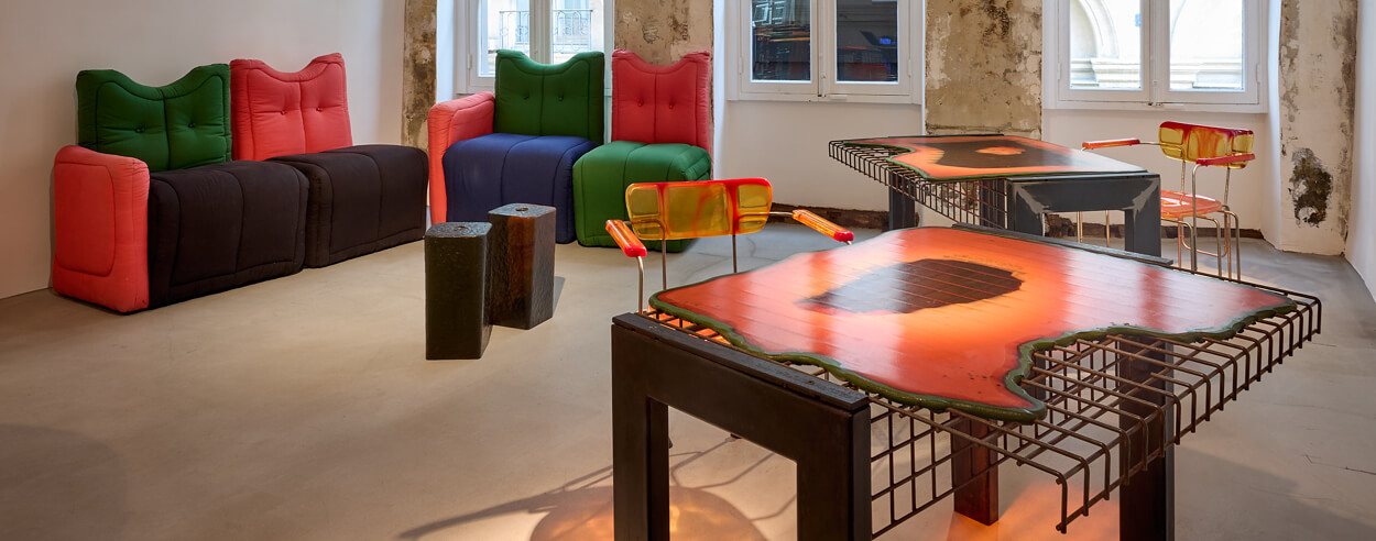 Inside Gaetano Pesce’s radical Chiat\Day office redesign at Pulp Galerie, Paris Inside Gaetano Pesce’s radical Chiat\Day office redesign at Pulp Galerie, Paris