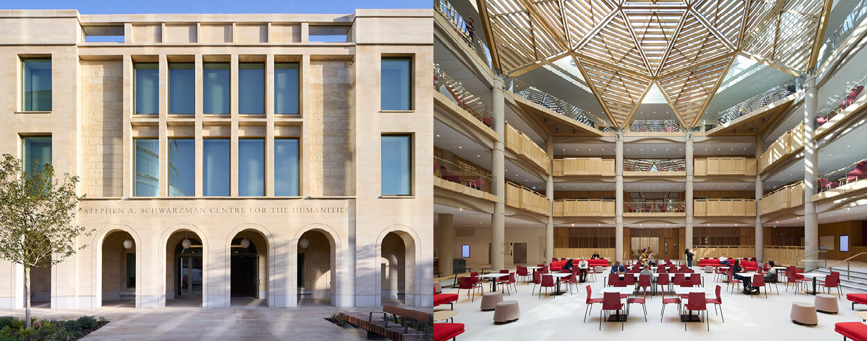 Schwarzman Centre for the Humanities in Oxford tracks the college town's spatial logic Schwarzman Centre for the Humanities in Oxford tracks the college town's spatial logic