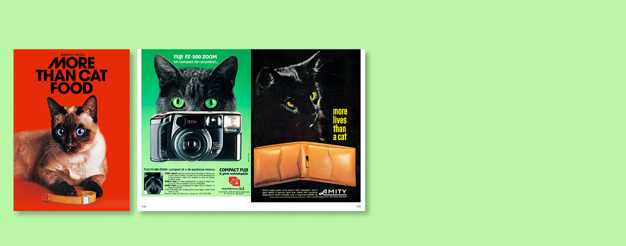 More Than Cat Food reveals advertising's longest-running visual accomplice More Than Cat Food reveals advertising's longest-running visual accomplice