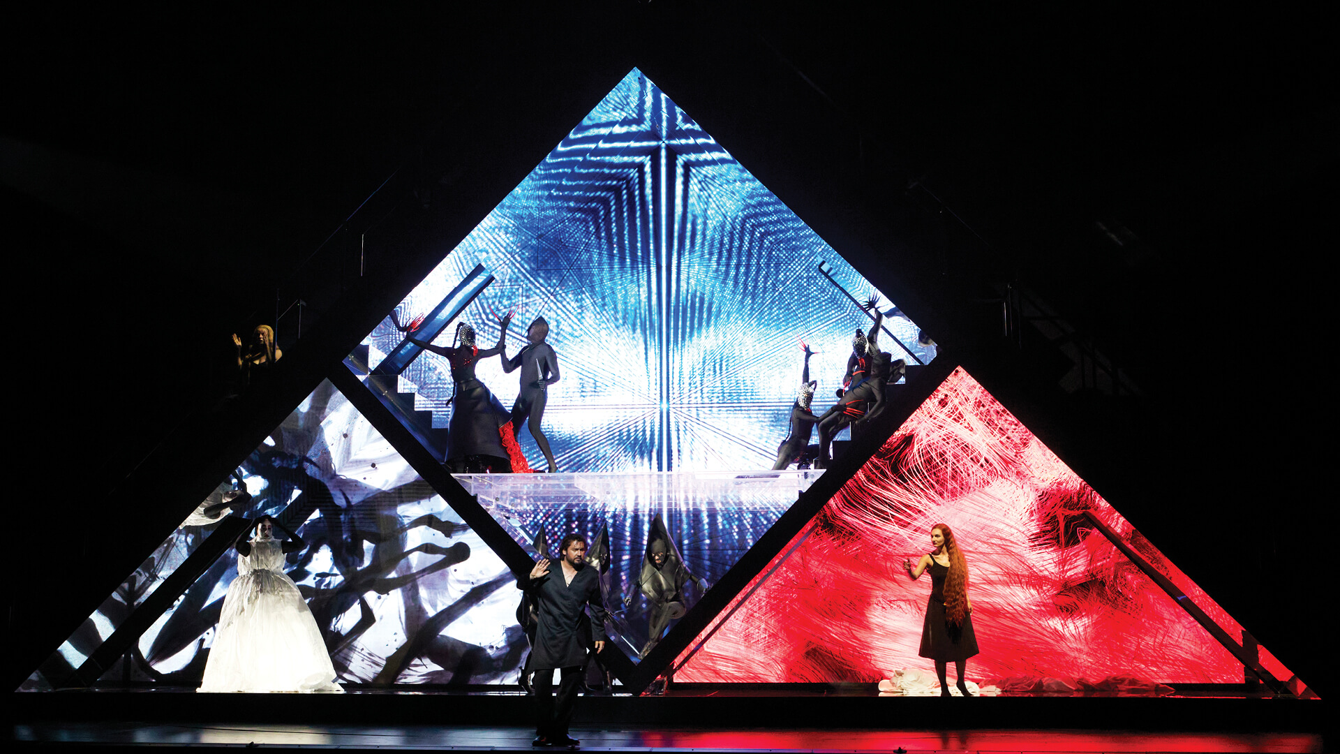 Opera Turandot, at Grand Théâtre de Genève, Geneva | Giacomo Puccini’s Turandot | teamLab | STIRworld