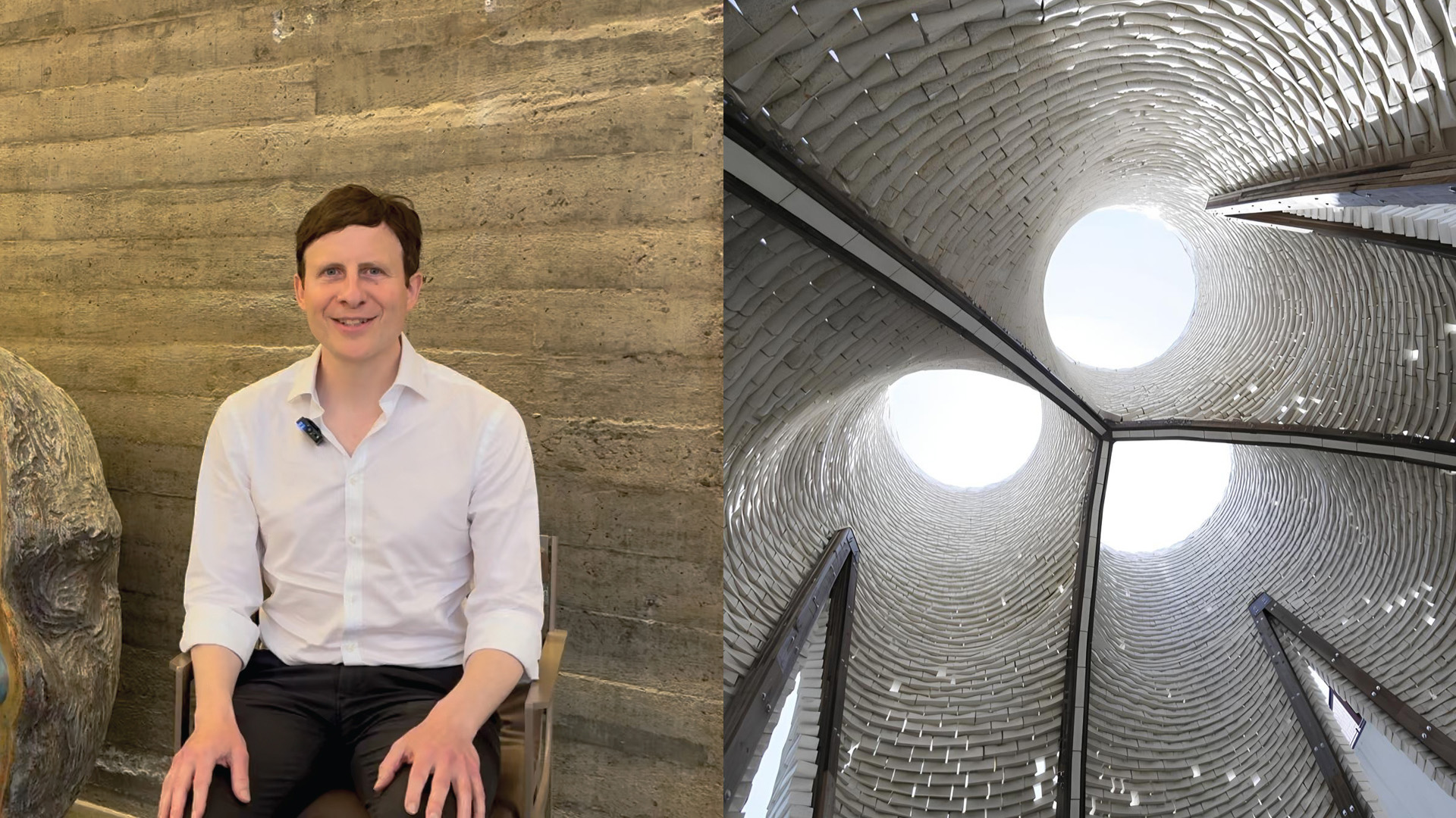 STIR in conversation with architect David Benjamin; a portrait of David Benjamin and Hy-Fi, 2014, The Living | David Benjamin – The Living | STIRworld