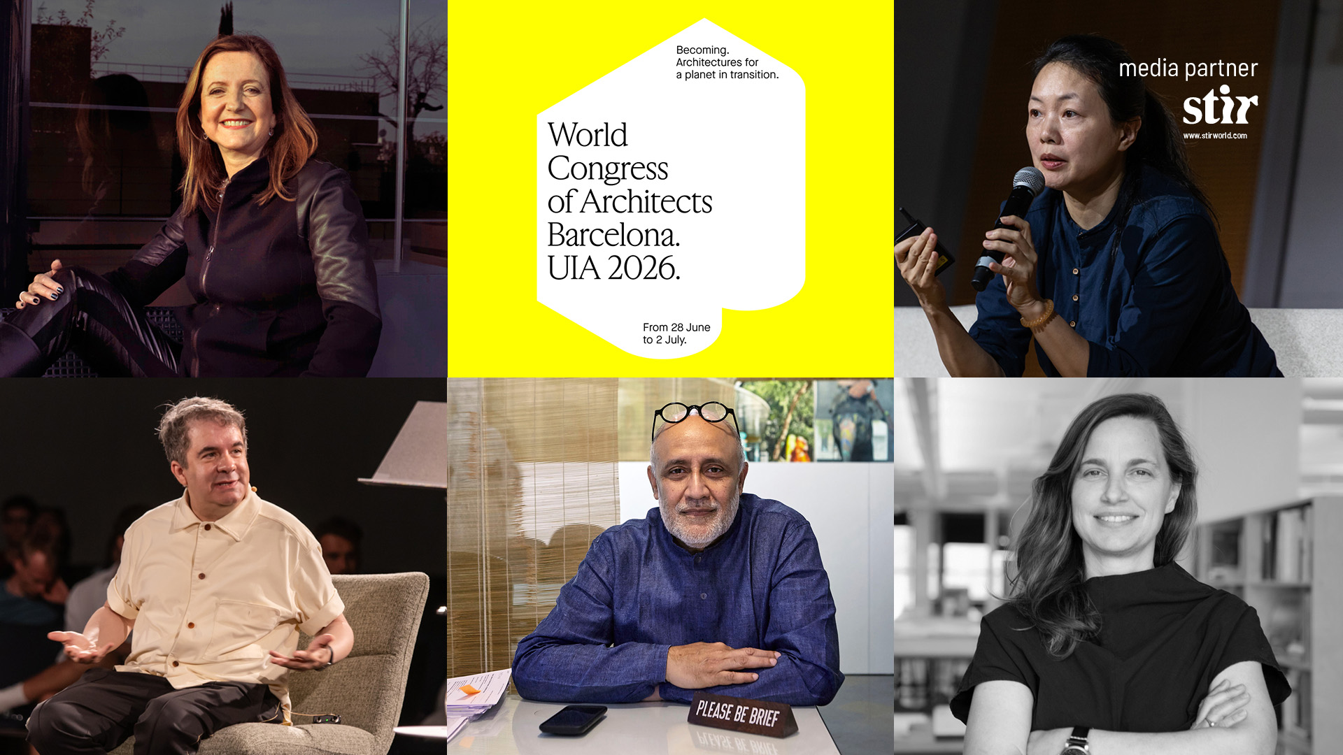 STIR talks to five speakers at the UIA World Congress of Architects 2026 in Barcelona, to understand their notions of &lsquo;Becoming&rsquo; and its implications on the role of architecture and design | UIA World