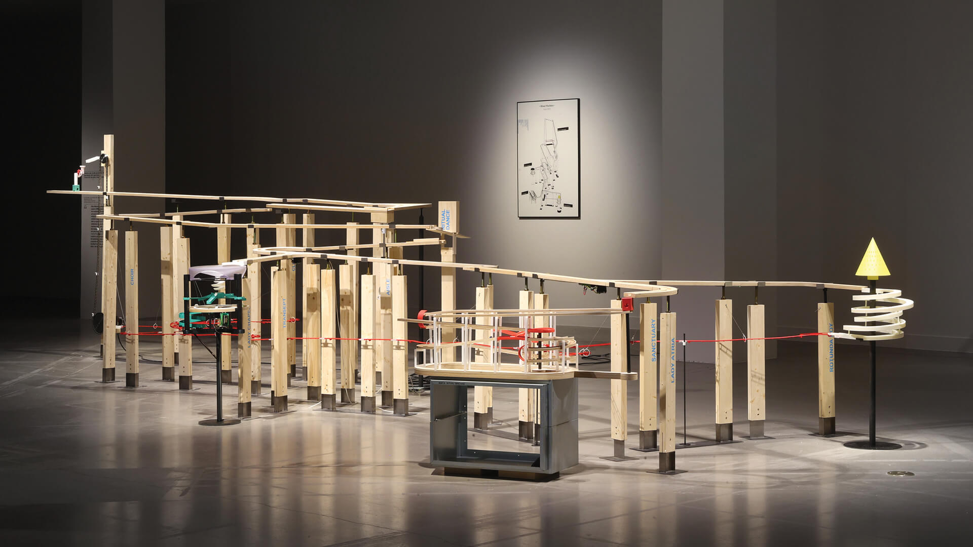 Annotating architectural space through movement: Studio Heech's Ritual  Machine