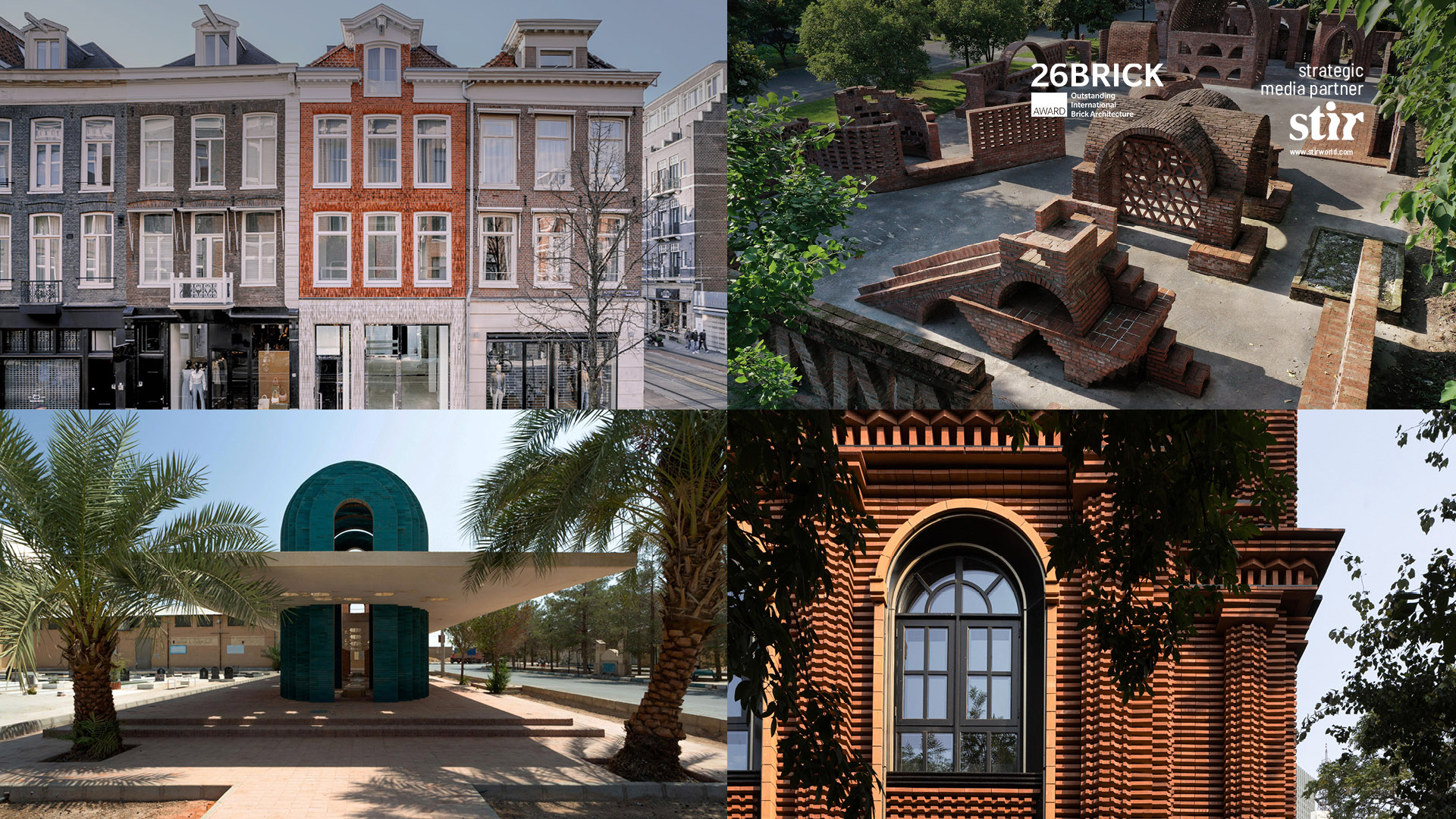 The projects shortlisted in the &lsquo;Building outside the box&rsquo; category play with the traditional form of the brick in their designs | Building outside the box | BRICK AWARD | STIRworld