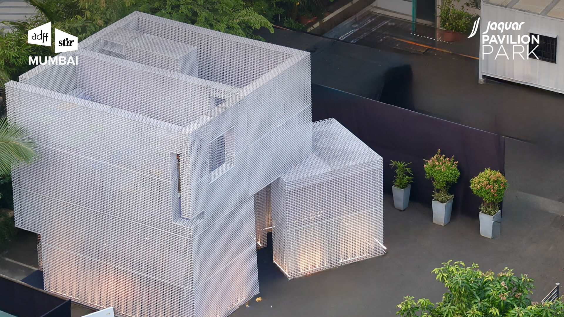View of the central plaza at NCPA Mumbai, which hosted a majority of the pavilion designs at ADFF:STIR Mumbai&rsquo;s second edition | Jaquar Pavilion Park at ADFF:STIR Mumbai 2026 | STIRworld