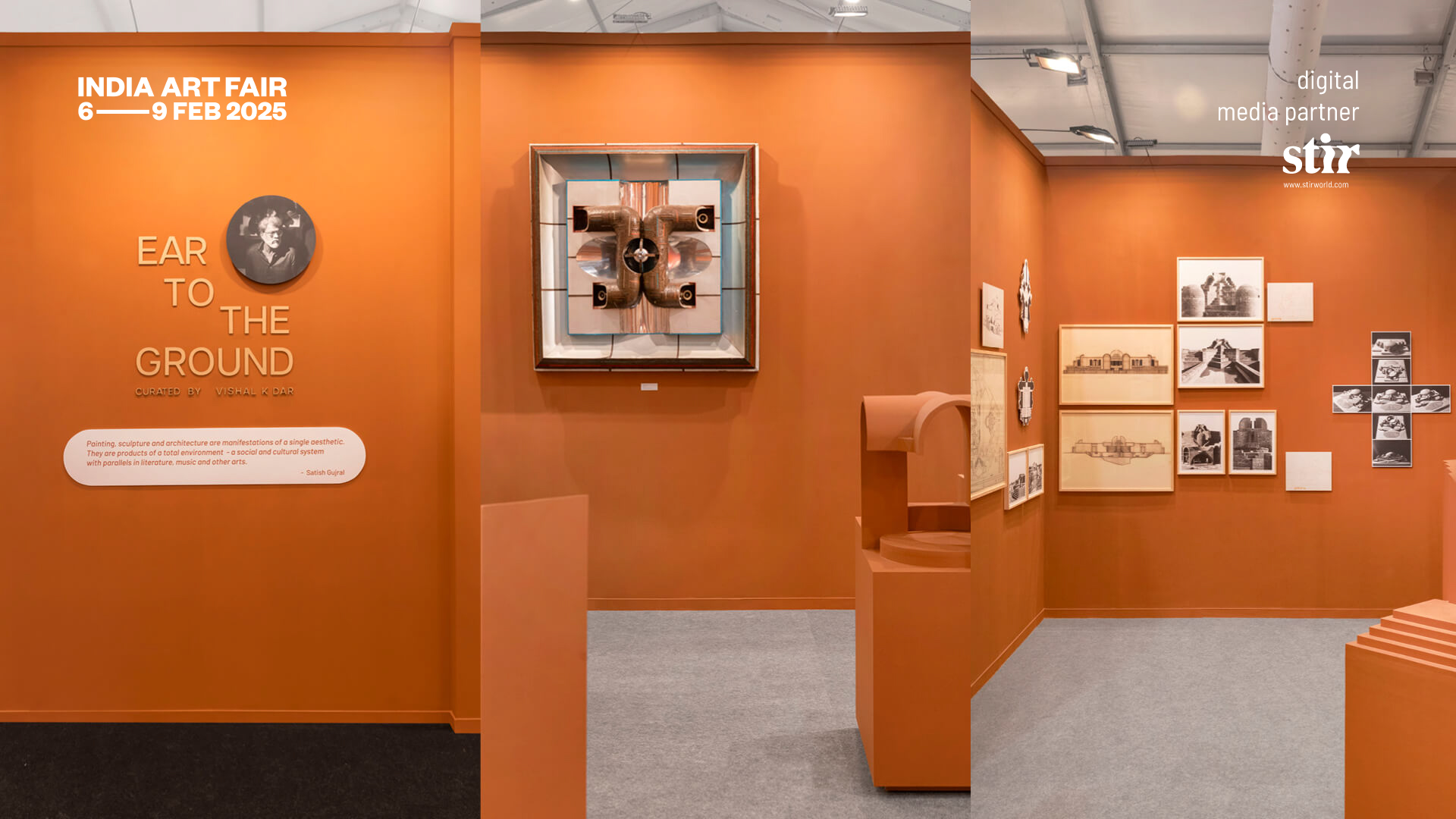 Vishal K Dar, the curator of the exhibition 'Ear to the Ground', takes STIR on a walkthrough of the showcase | Ear to the Ground | Vishal K Dar/Satish Gujral | STIRworld