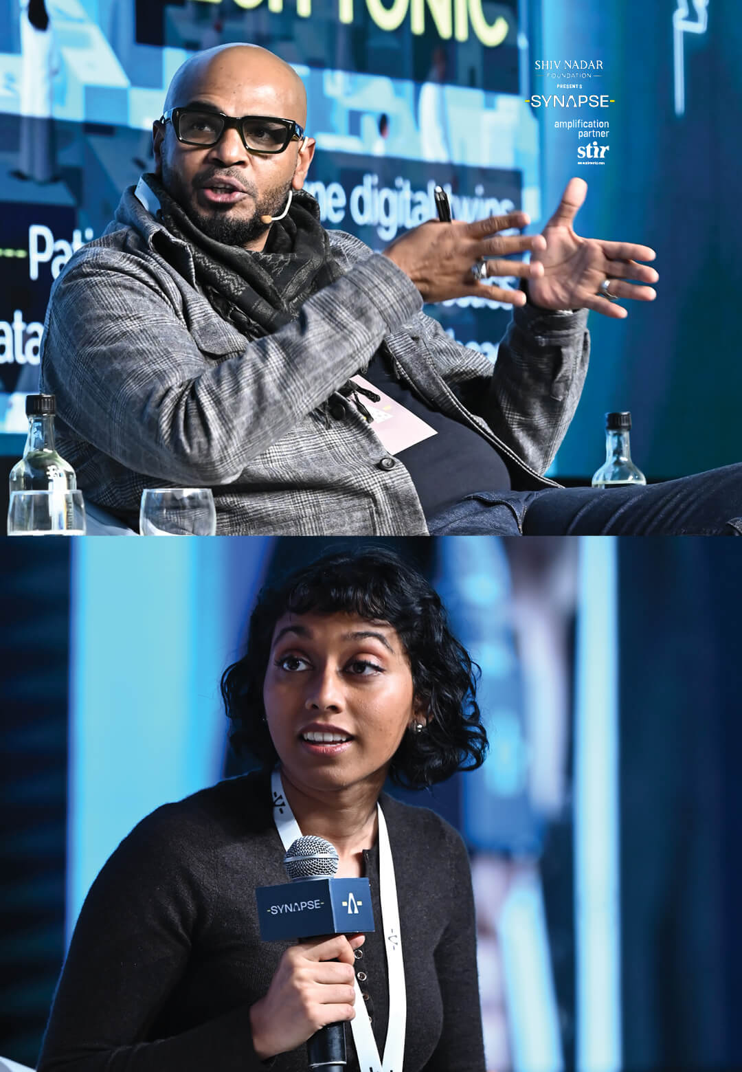 Hany Elosman and Irene Solaiman spark conversations on ethics, governance and the future of AI at the Synapse Conclave 2024| Synapse Conclave 2024| Hany Elosman and Irene Solaiman| STIRworld
