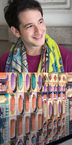 Adam Nathaniel Furman on laying chromatic feasts for people through his public works