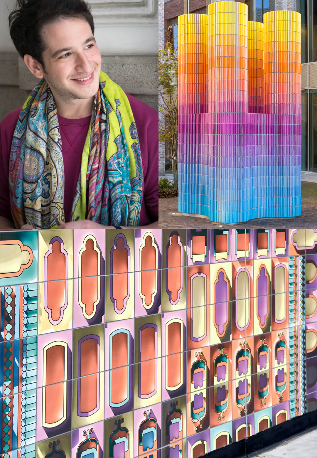 Adam Furman designs their installations as &lsquo;chromatic feasts&rsquo; to add &lsquo;flavour&rsquo; and &lsquo;aroma&rsquo; to the public realm | Adam Nathaniel Furman | STIRWorld