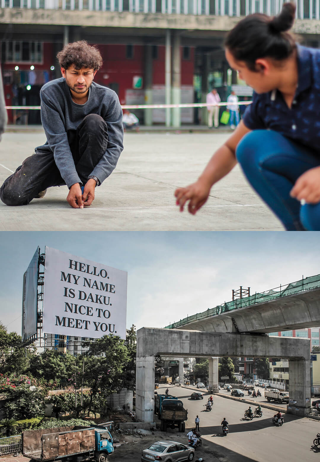 (L) Portrait of Hanif Kureshi (1982 - 2024); (R) | Hanif Kureshi | STIRworld
