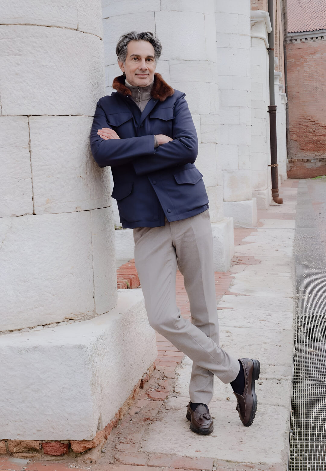 Portrait of Dr Amin Jaffer, curator, India Pavilion, 61st International Art Exhibition of the Venice Biennale, 2026 |Venice Biennale 2026 | India Pavilion | STIRworld